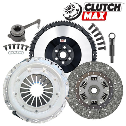 CLUTCHMAX OEM CLUTCH KIT & PERFORMANCE CHROMOLY FLYWHEEL WITH SLAVE CYLINDER BUNDLE SET [CM17567HDWS+LSF02017-CK]