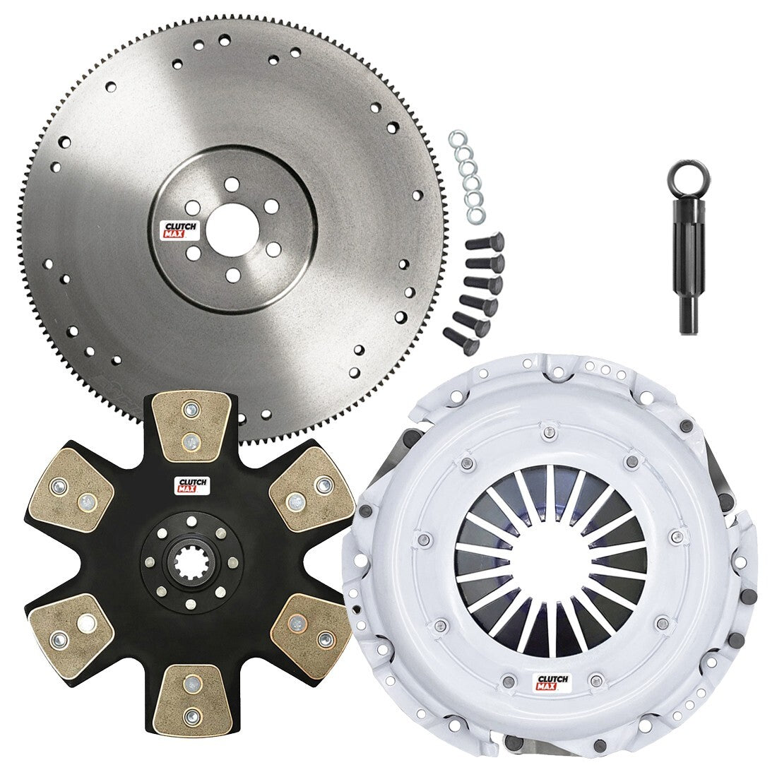 CLUTCHMAX STAGE 5 CLUTCH KIT & FLYWHEEL BUNDLE SET [CM07027HDDFW-ST5]