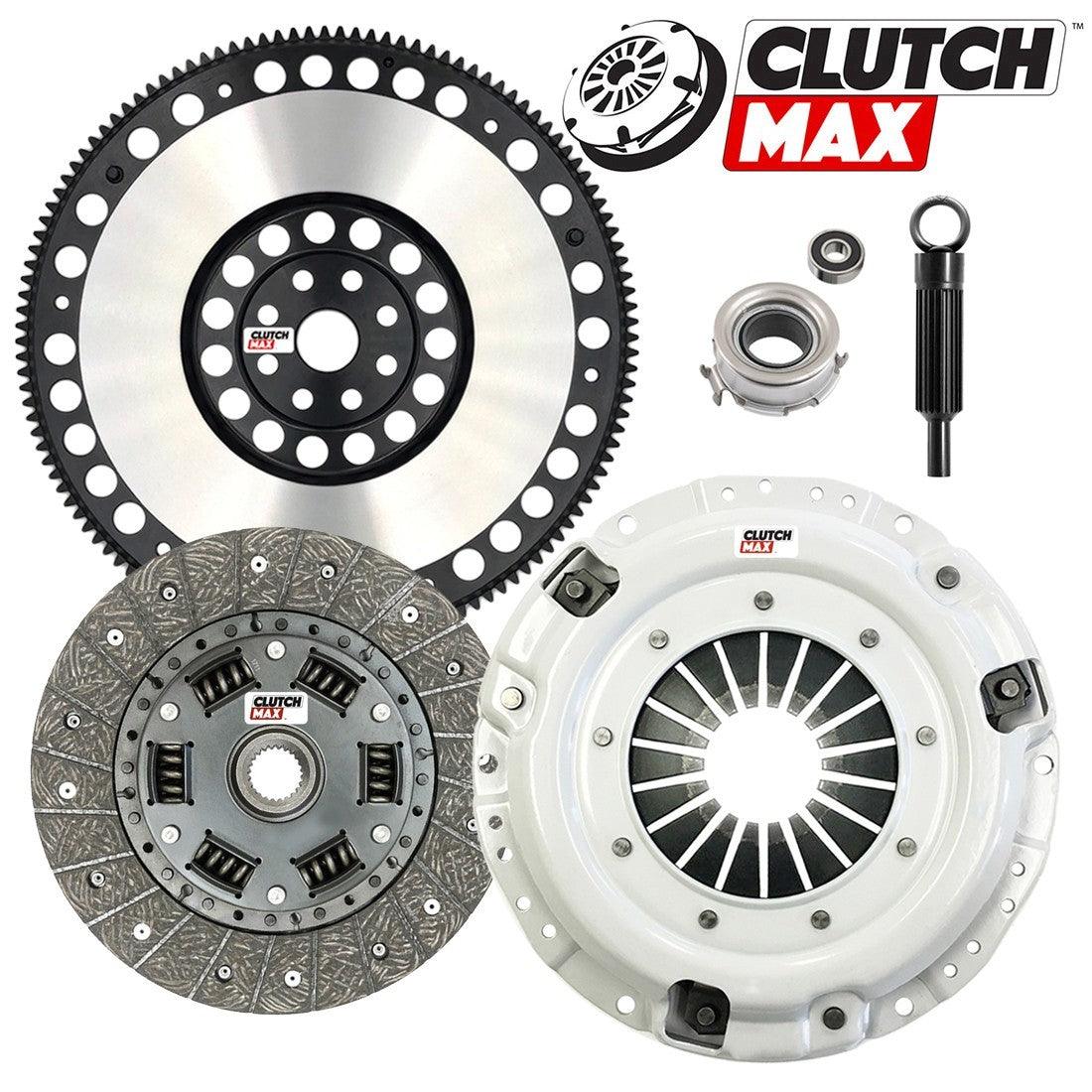 CLUTCHMAX STAGE 1 CLUTCH KIT & PERFORMANCE CHROMOLY FLYWHEEL BUNDLE SET [CM15010HDLSF-ST1]