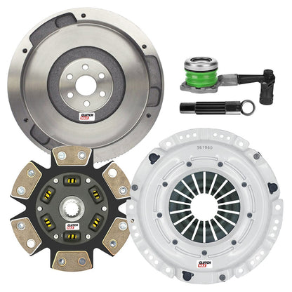 CLUTCHMAX STAGE 3 CLUTCH KIT & FLYWHEEL WITH SLAVE CYLINDER BUNDLE SET [CM04162HDCWS-FW167610-ST3]