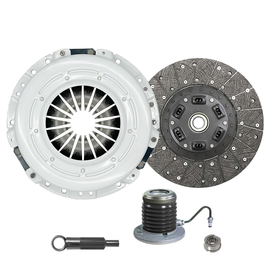 CLUTCHMAX OEM CLUTCH KIT WITH SLAVE CYLINDER BUNDLE SET [CM07809HDWS-CK]