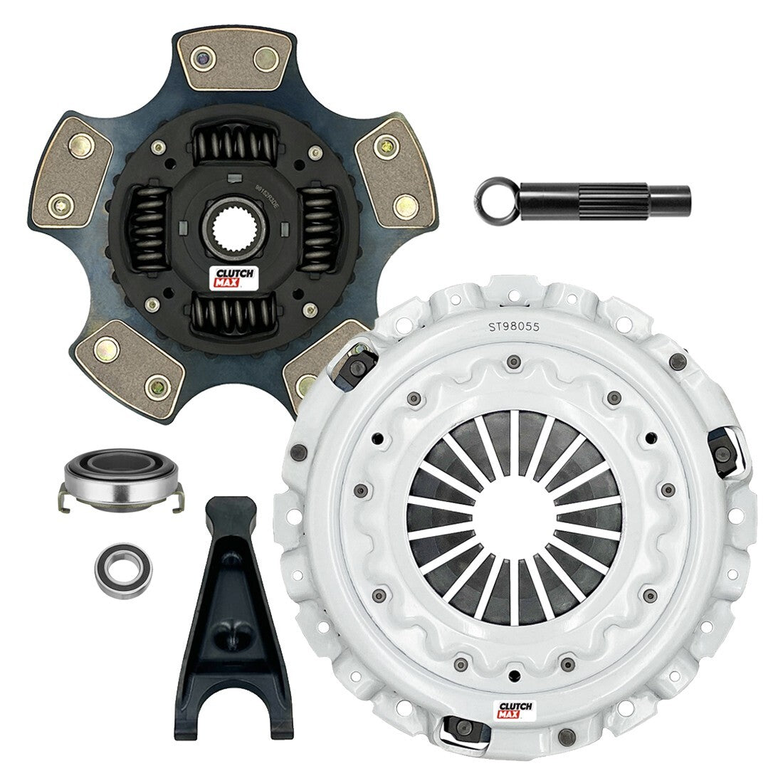 CLUTCHMAX STAGE 3 CLUTCH KIT & CLUTCH FORK BUNDLE SET [CM08810HDC-CFP140-ST3]