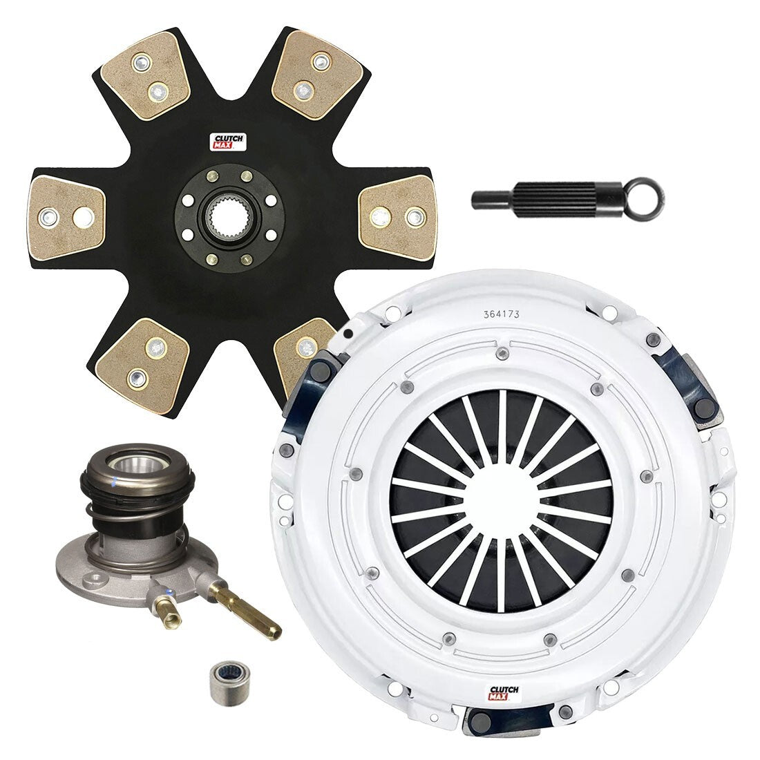 CLUTCHMAX STAGE 5 CLUTCH KIT WITH SLAVE CYLINDER BUNDLE SET [CM04222HDDWS-ST5]