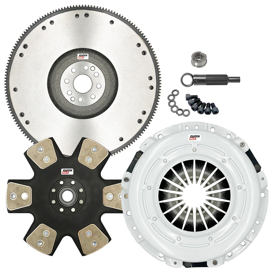 CLUTCHMAX STAGE 5 CLUTCH KIT & FLYWHEEL BUNDLE SET [CM07809HDDFW-ST5]