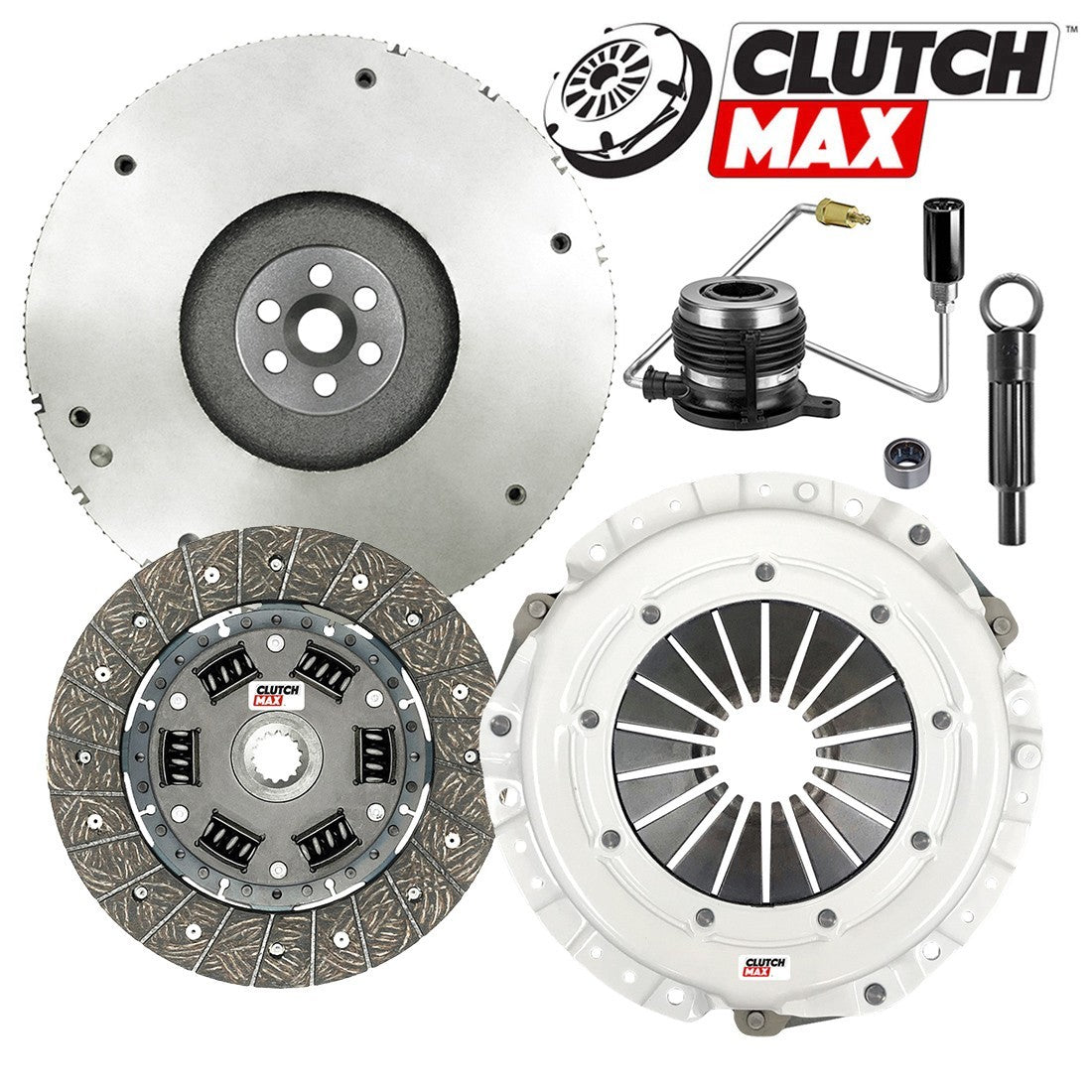 CLUTCHMAX STAGE 1 CLUTCH KIT & FLYWHEEL WITH SLAVE CYLINDER BUNDLE SET [CM01133HDWS+FW167008-ST1]