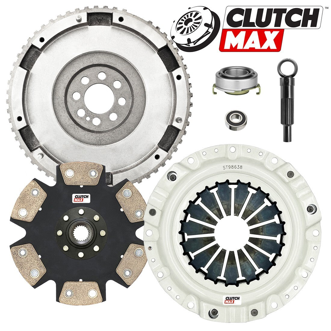 CLUTCHMAX STAGE 4 CLUTCH KIT & FLYWHEEL BUNDLE SET [CM24002HDDFW-ST4]