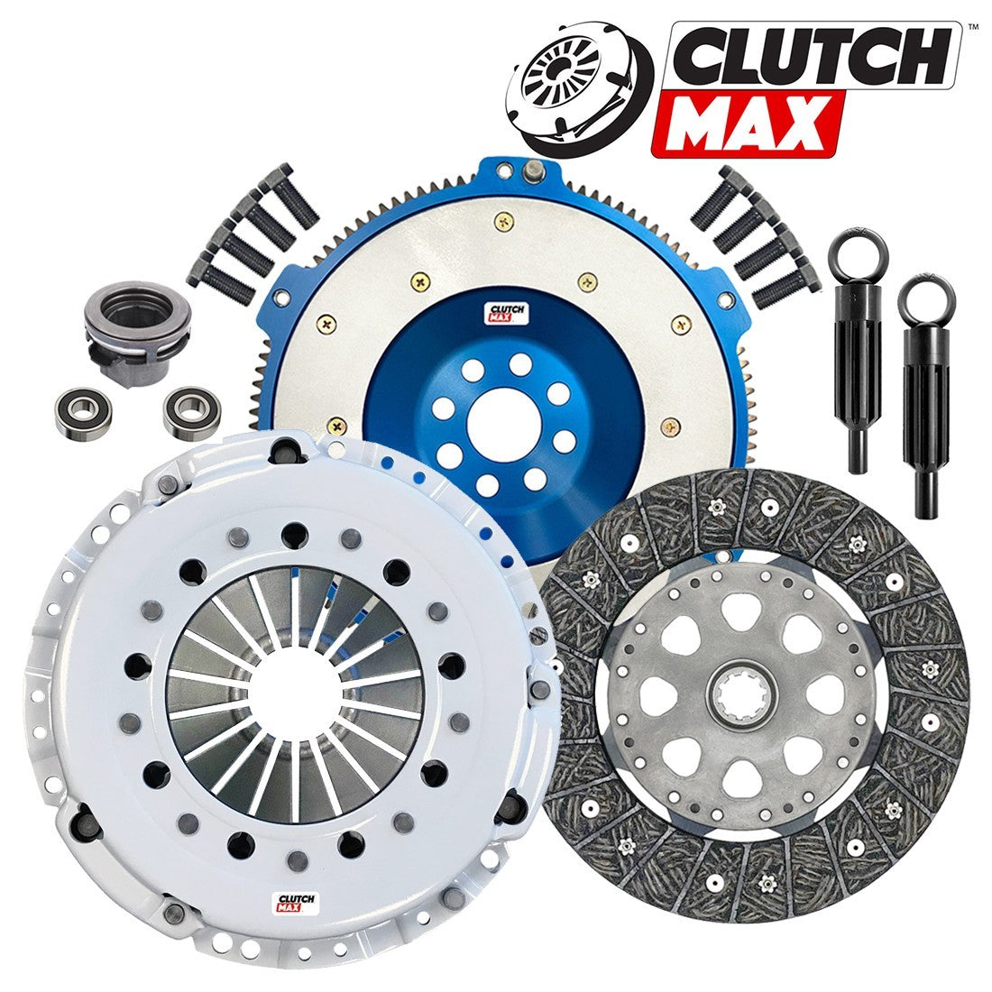 CLUTCHMAX OEM CLUTCH KIT & ALUMINUM FLYWHEEL BUNDLE SET [CM03005HDRLAF-CK]