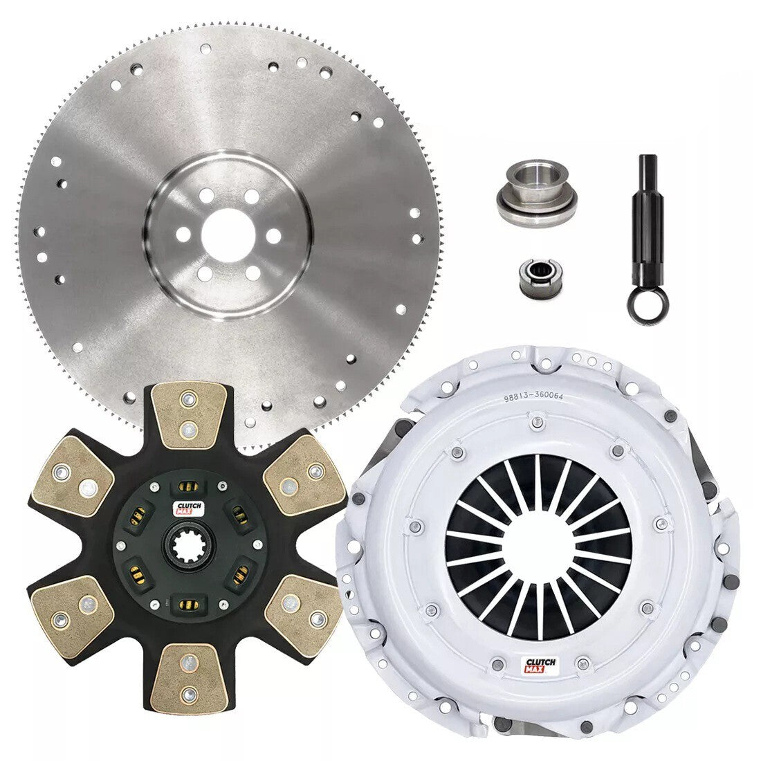 CLUTCHMAX STAGE 4 CLUTCH KIT & FLYWHEEL BUNDLE SET [CM07032HDC-FW167710-ST4]