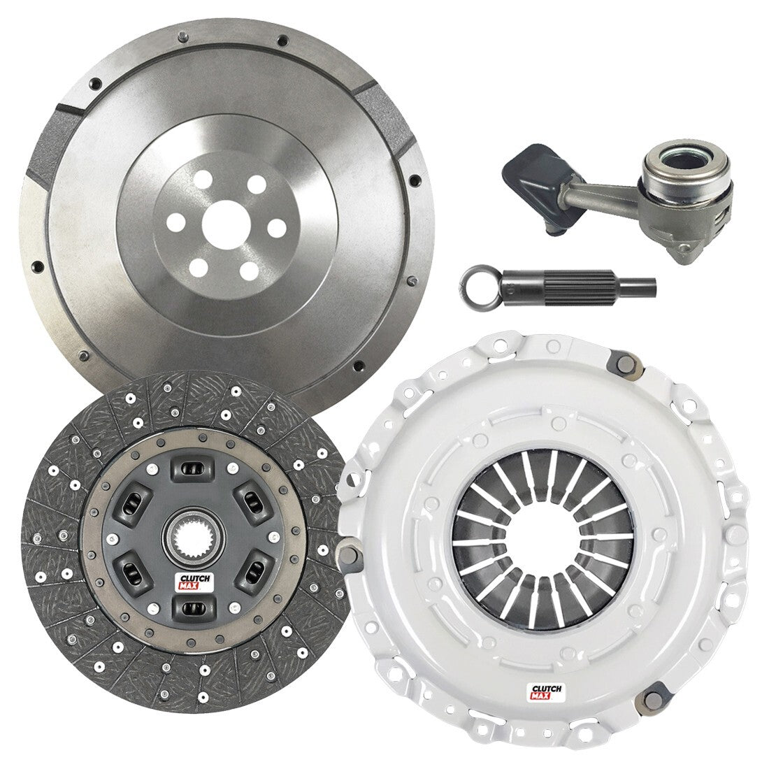 CLUTCHMAX STAGE 1 CLUTCH KIT & FLYWHEEL WITH SLAVE CYLINDER BUNDLE SET [CM07164HDWS-FW167740-ST1]