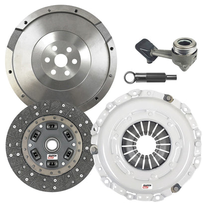 CLUTCHMAX STAGE 1 CLUTCH KIT & FLYWHEEL WITH SLAVE CYLINDER BUNDLE SET [CM07164HDWS-FW167740-ST1]