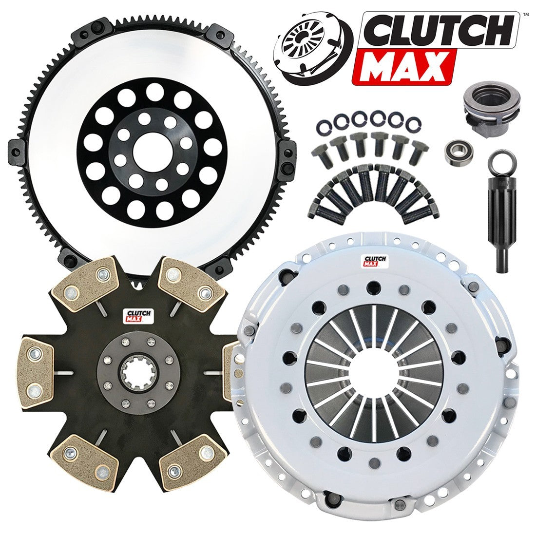 CLUTCHMAX STAGE 5 CLUTCH KIT & PERFORMANCE CHROMOLY FLYWHEEL BUNDLE SET [CM03054HDDLSF-ST5]