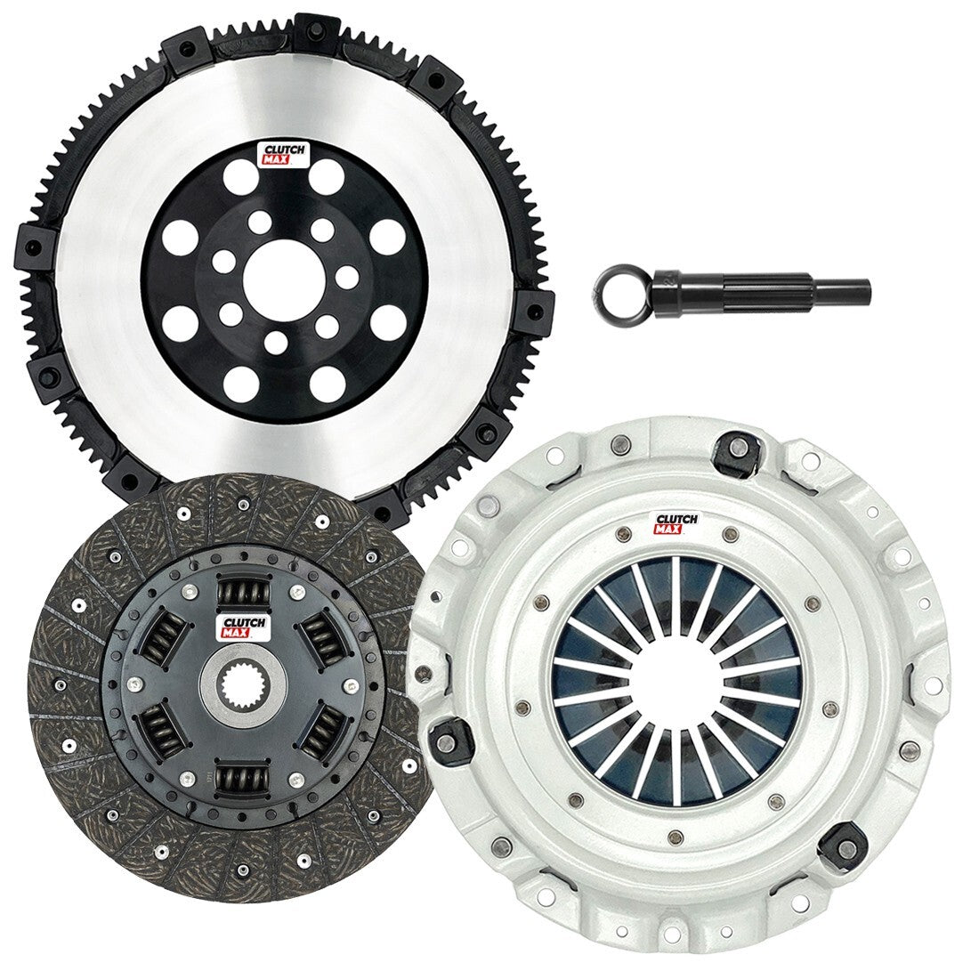 CLUTCHMAX STAGE 2 CLUTCH KIT & PERFORMANCE CHROMOLY FLYWHEEL BUNDLE SET [CM05012HDLSF-ST2]