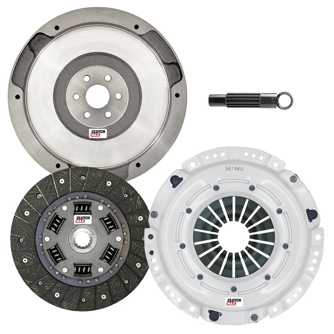 CLUTCHMAX STAGE 2 CLUTCH KIT & FLYWHEEL BUNDLE SET [CM04228HDFW-ST2]