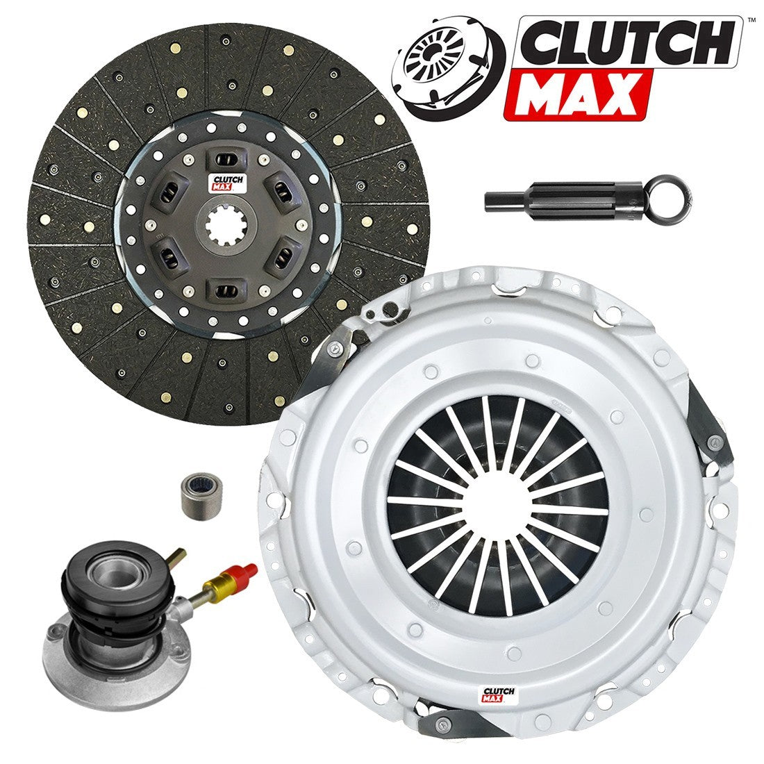 CLUTCHMAX STAGE 2 CLUTCH KIT WITH SLAVE CYLINDER BUNDLE SET [CM04154HDWS-ST2]