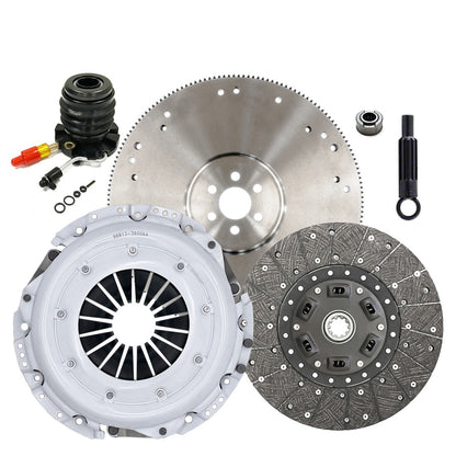 CLUTCHMAX OEM CLUTCH KIT & FLYWHEEL WITH SLAVE CYLINDER BUNDLE SET [CM07097HDWS-FW167935-CK]