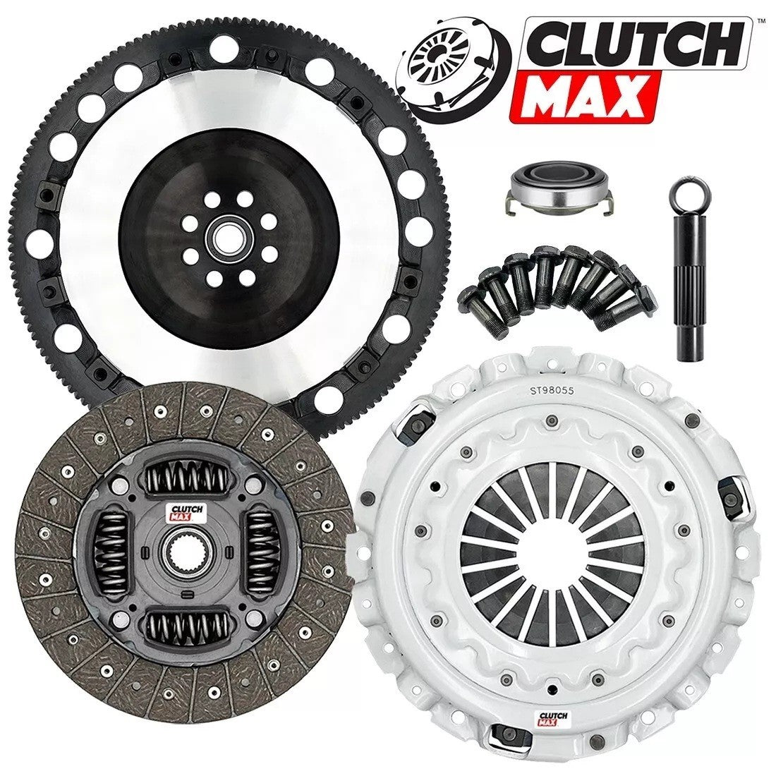 CLUTCHMAX STAGE 1 CLUTCH KIT & PERFORMANCE CHROMOLY FLYWHEEL BUNDLE SET [CM08820HDLSF-ST1]