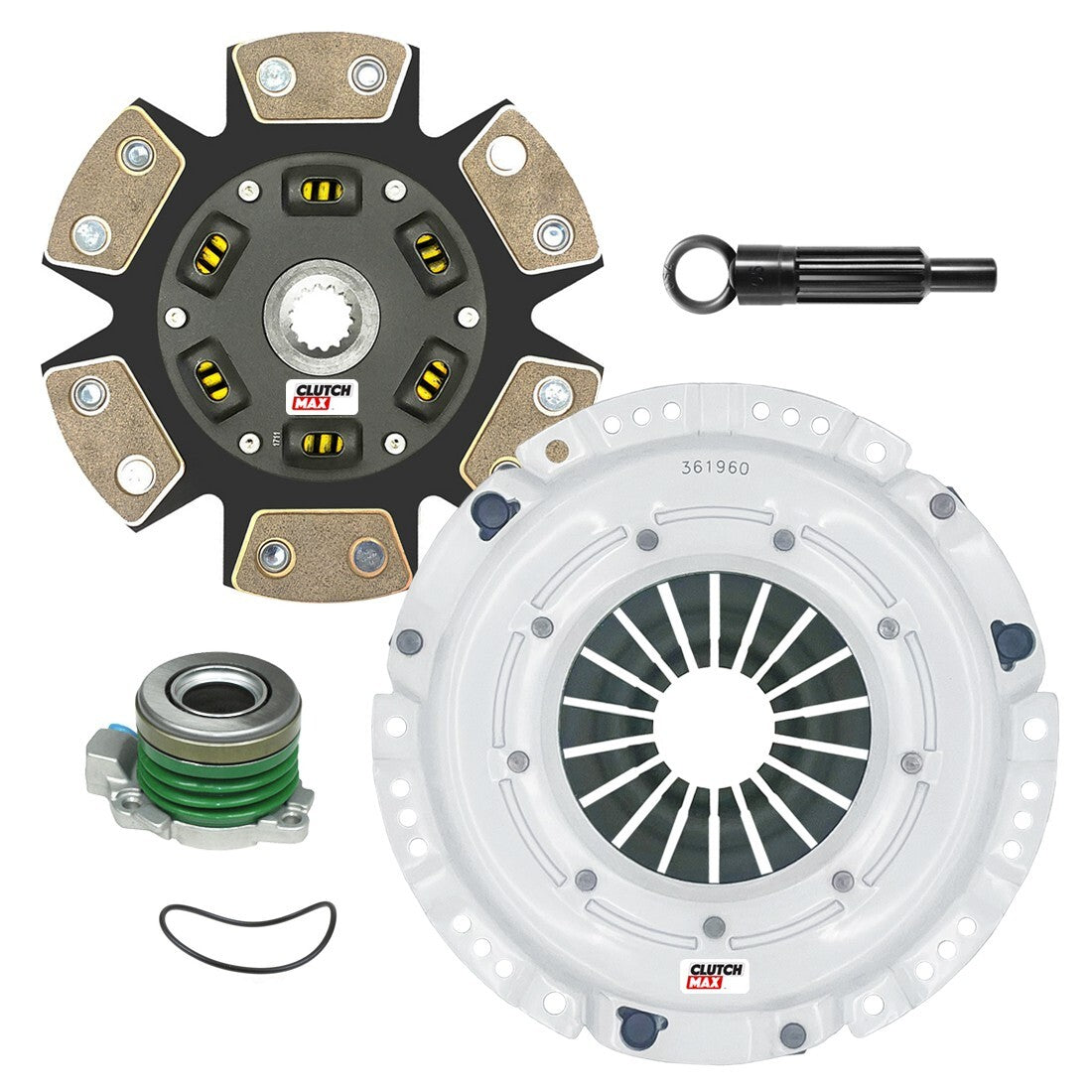 CLUTCHMAX STAGE 3 CLUTCH KIT WITH SLAVE CYLINDER BUNDLE SET [CM04194HDCWS-ST3]
