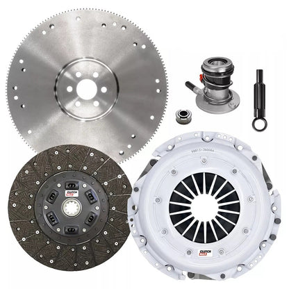 CLUTCHMAX STAGE 2 CLUTCH KIT & FLYWHEEL WITH SLAVE CYLINDER BUNDLE SET [CM07057HDWS-FW167710-ST2]