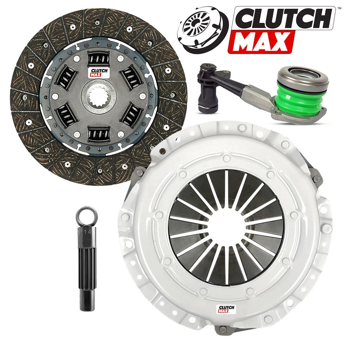 CLUTCHMAX STAGE 2 CLUTCH KIT WITH SLAVE CYLINDER BUNDLE SET [CM04159HDWS-ST2]