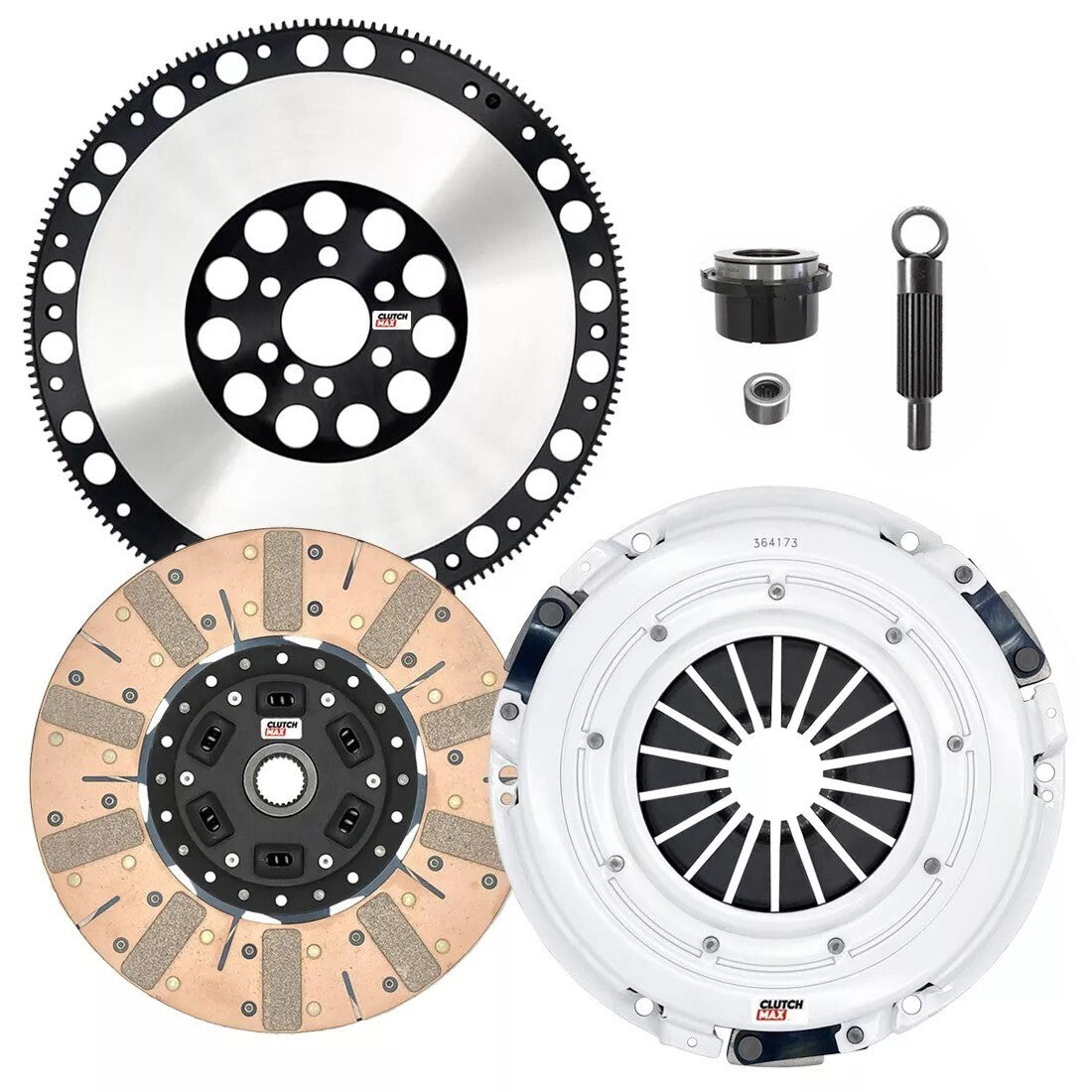 CLUTCHMAX STAGE 3 CLUTCH KIT & PERFORMANCE CHROMOLY FLYWHEEL BUNDLE SET [CM04173DFLSF-ST3]