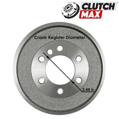 CLUTCHMAX STAGE 1 CLUTCH KIT & FLYWHEEL BUNDLE SET [CM04705HD-FW167654-ST1]