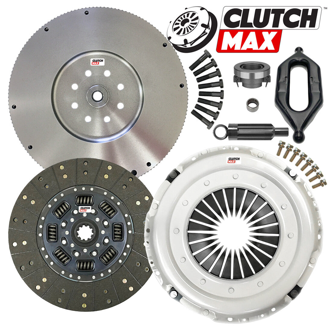 CLUTCHMAX STAGE 2 CLUTCH KIT & FLYWHEEL & CLUTCH FORK BUNDLE SET [CM05224HDFW-CF135-ST2]