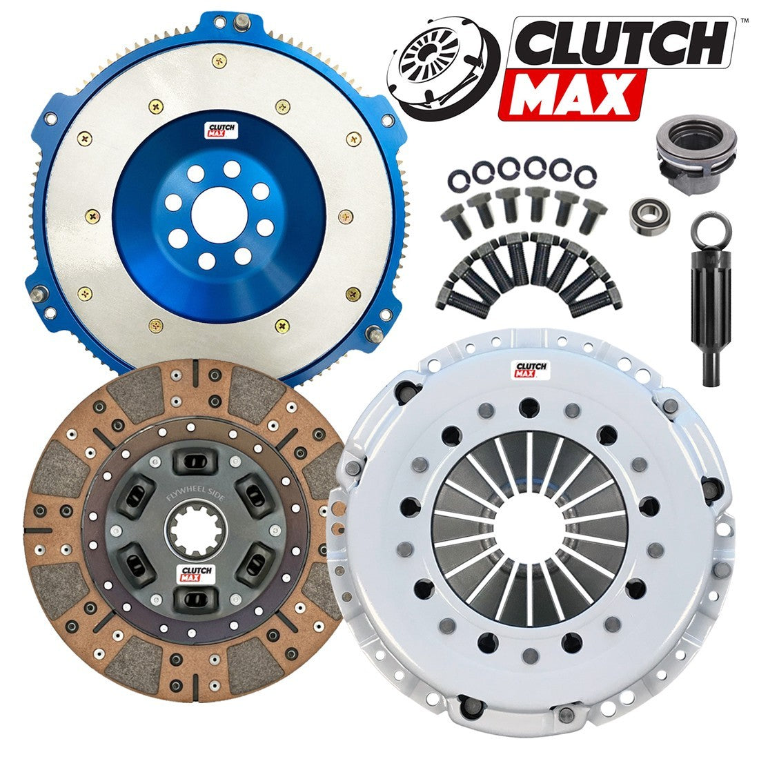 CLUTCHMAX STAGE 3 CLUTCH KIT & ALUMINUM FLYWHEEL BUNDLE SET [CM03054DFLAF-ST3]