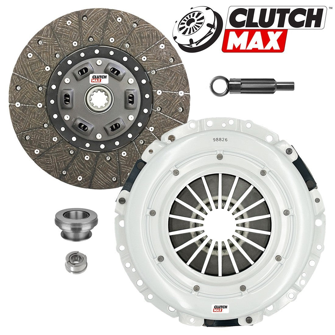 CLUTCHMAX STAGE 1 CLUTCH KIT & PERFORMANCE CHROMOLY FLYWHEEL BUNDLE SET [CM07024HDLSF-ST1]