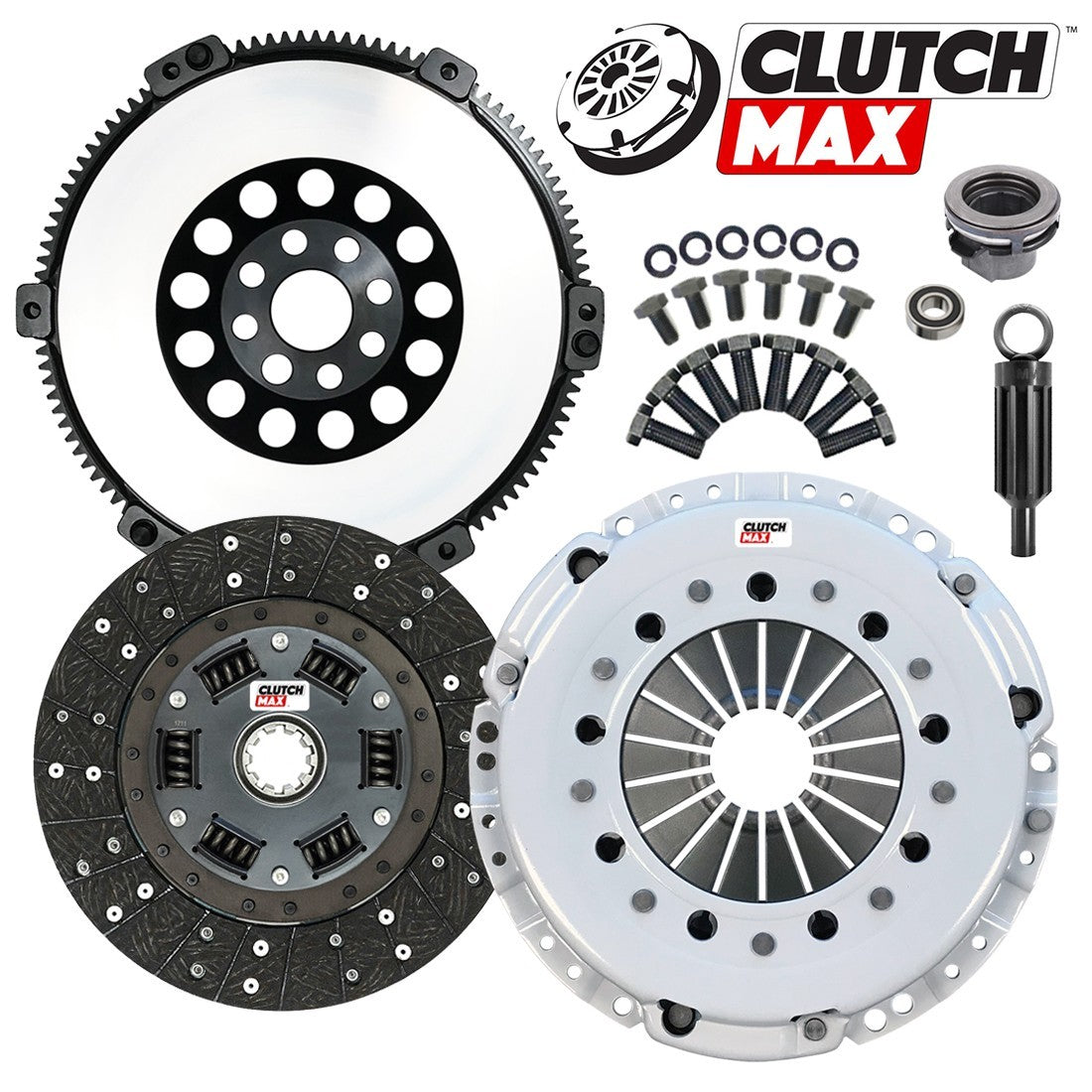CLUTCHMAX STAGE 2 CLUTCH KIT & PERFORMANCE CHROMOLY FLYWHEEL BUNDLE SET [CM03054HDLSF-ST2]