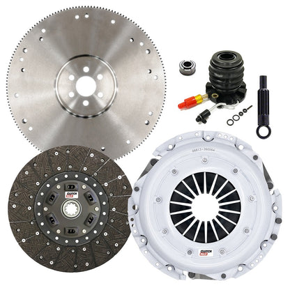 CLUTCHMAX STAGE 2 CLUTCH KIT & FLYWHEEL WITH SLAVE CYLINDER BUNDLE SET [CM07097HDWS-FW167935-ST2]