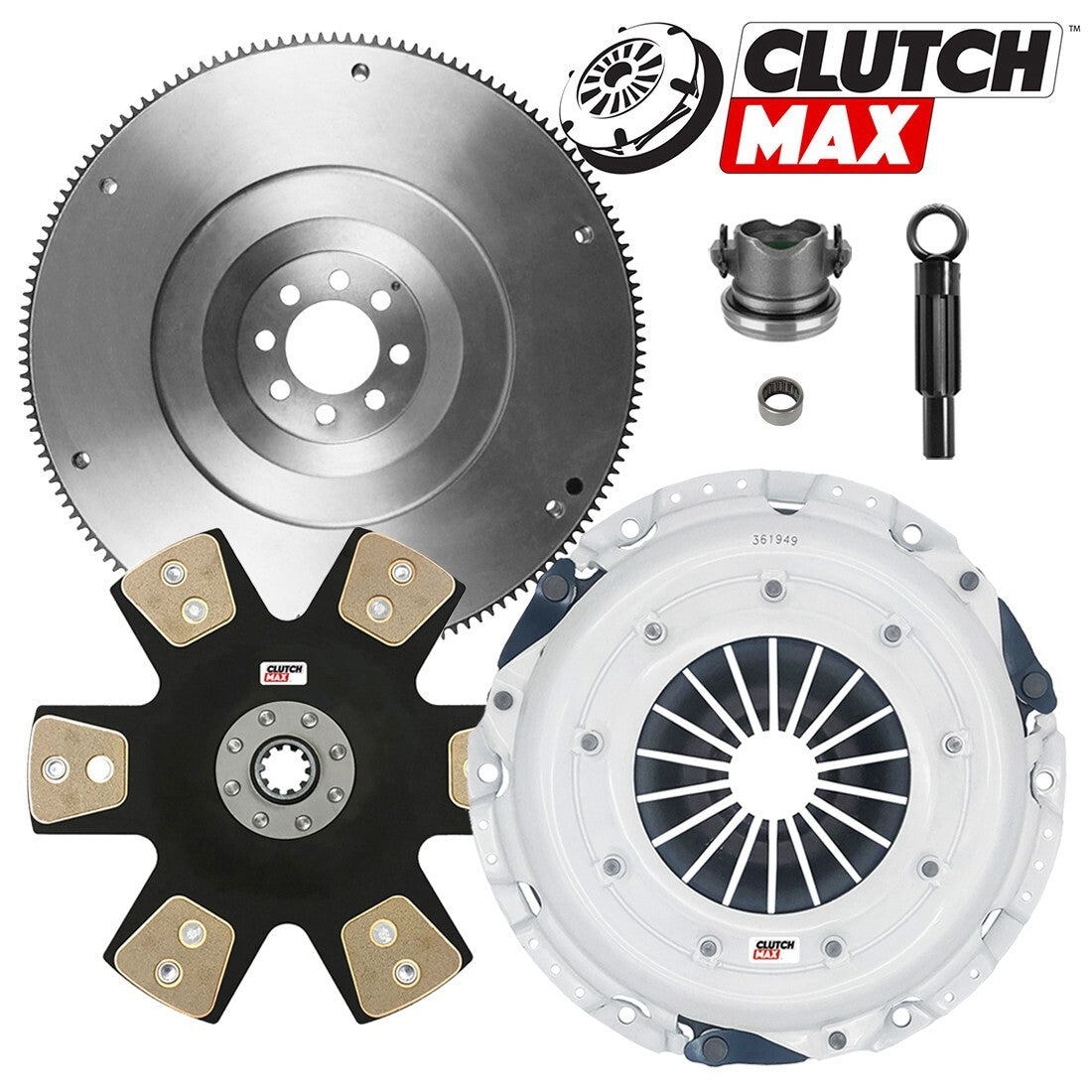 CLUTCHMAX STAGE 5 CLUTCH KIT & FLYWHEEL BUNDLE SET [CM05111HDDFW-ST5]