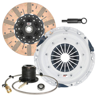 CLUTCHMAX STAGE 3 CLUTCH KIT WITH SLAVE CYLINDER BUNDLE SET [CM04182DFWS-ST3]
