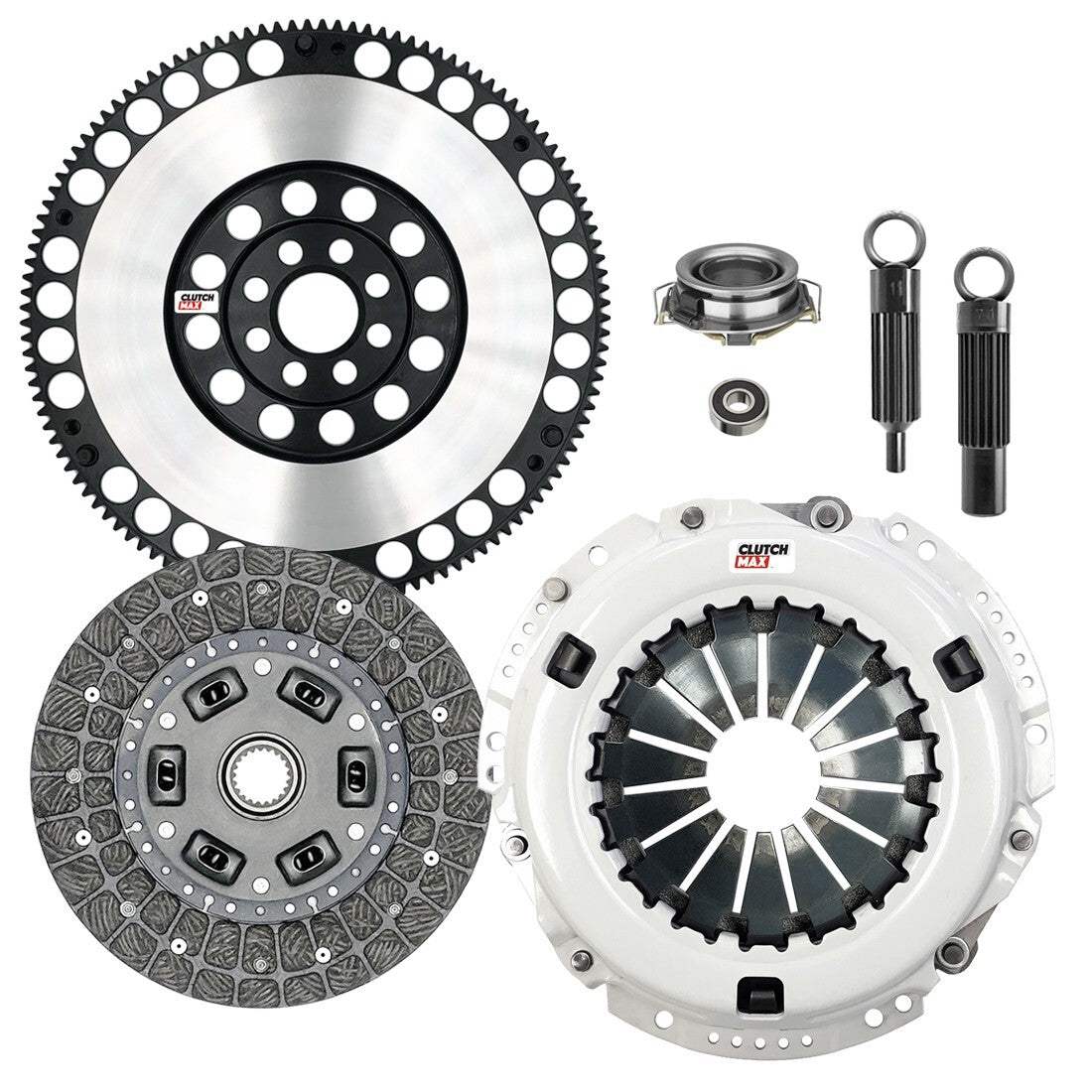 CLUTCHMAX STAGE 1 CLUTCH KIT & PERFORMANCE CHROMOLY FLYWHEEL BUNDLE SET [CM16082HDLSF-ST1]