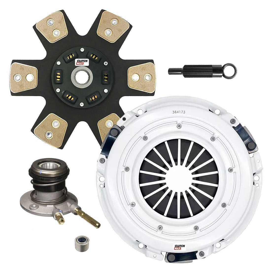 CLUTCHMAX STAGE 4 CLUTCH KIT WITH SLAVE CYLINDER BUNDLE SET [CM04222HDCWS-ST4]