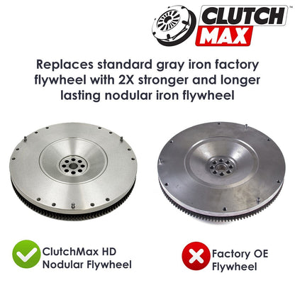 CLUTCHMAX STAGE 5 CLUTCH KIT & FLYWHEEL WITH SLAVE CYLINDER BUNDLE SET [CM07267HDDWS+FW167980-ST5]