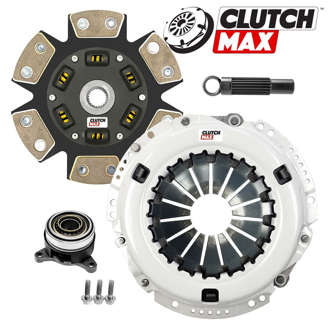 CLUTCHMAX STAGE 3 CLUTCH KIT WITH SLAVE CYLINDER BUNDLE SET [CM16087HDCWS-ST3]
