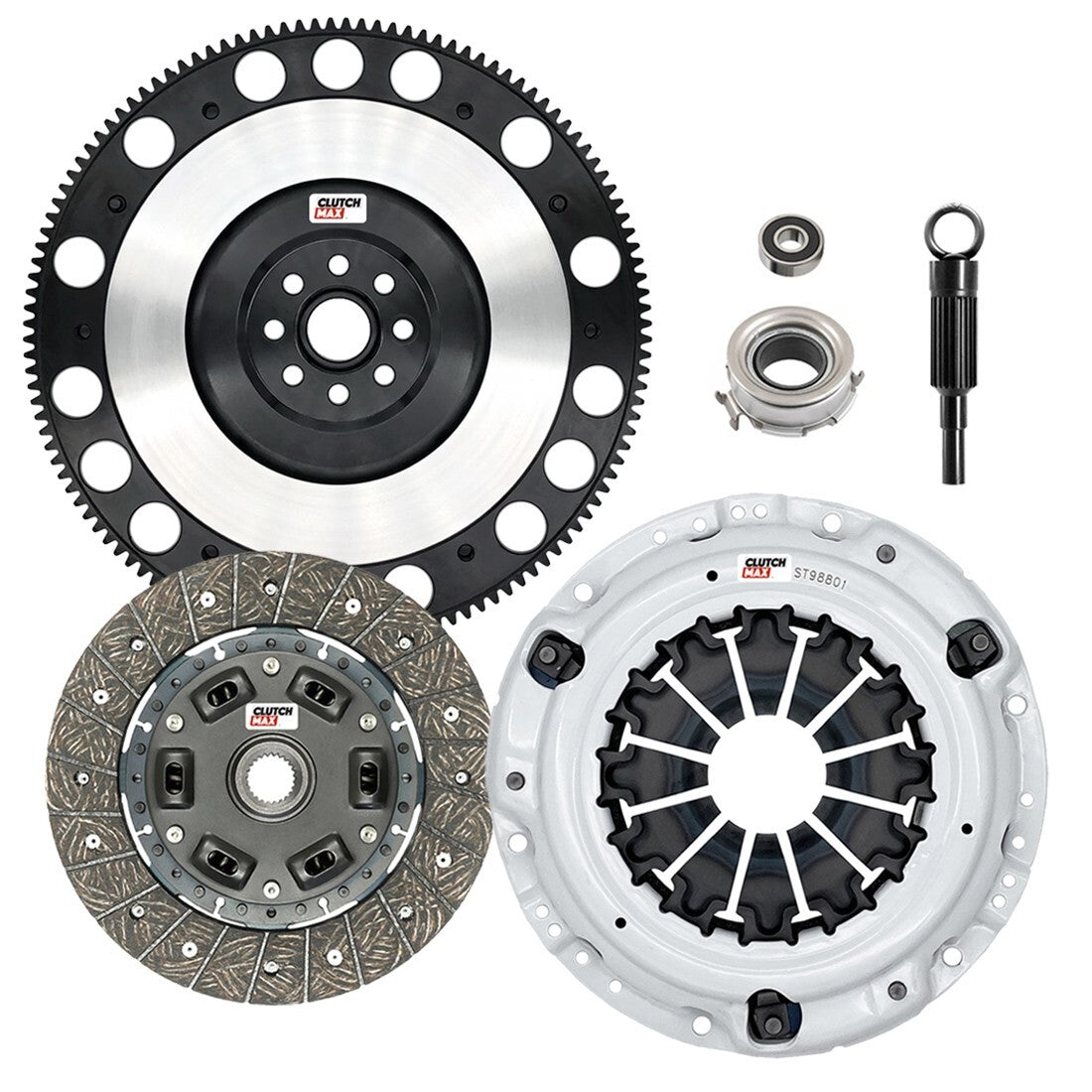 CLUTCHMAX STAGE 1 CLUTCH KIT & PERFORMANCE CHROMOLY FLYWHEEL BUNDLE SET [CM16089HDLSF-ST1]