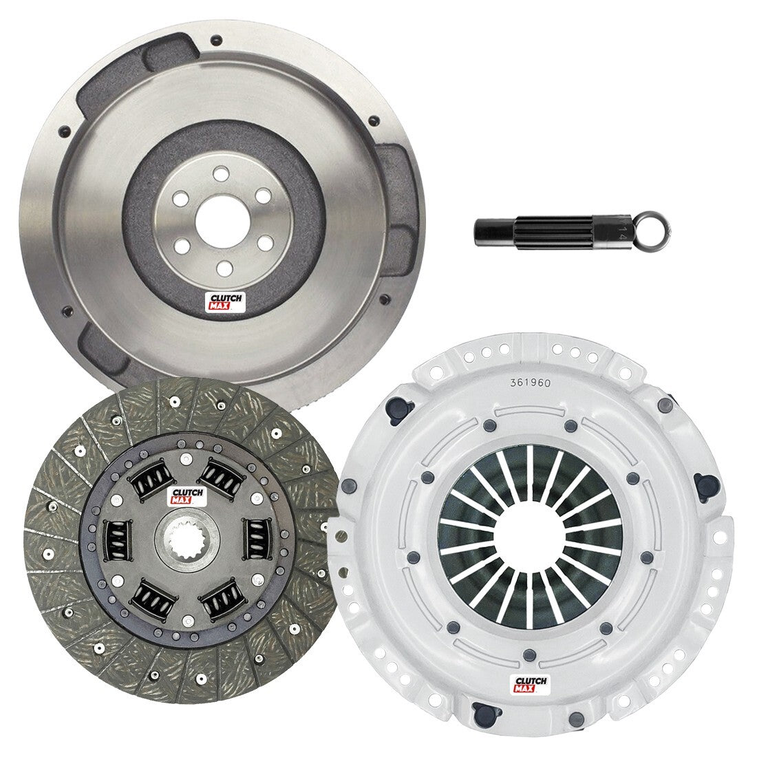 CLUTCHMAX STAGE 1 CLUTCH KIT & FLYWHEEL BUNDLE SET [CM04162HDFW-ST1]