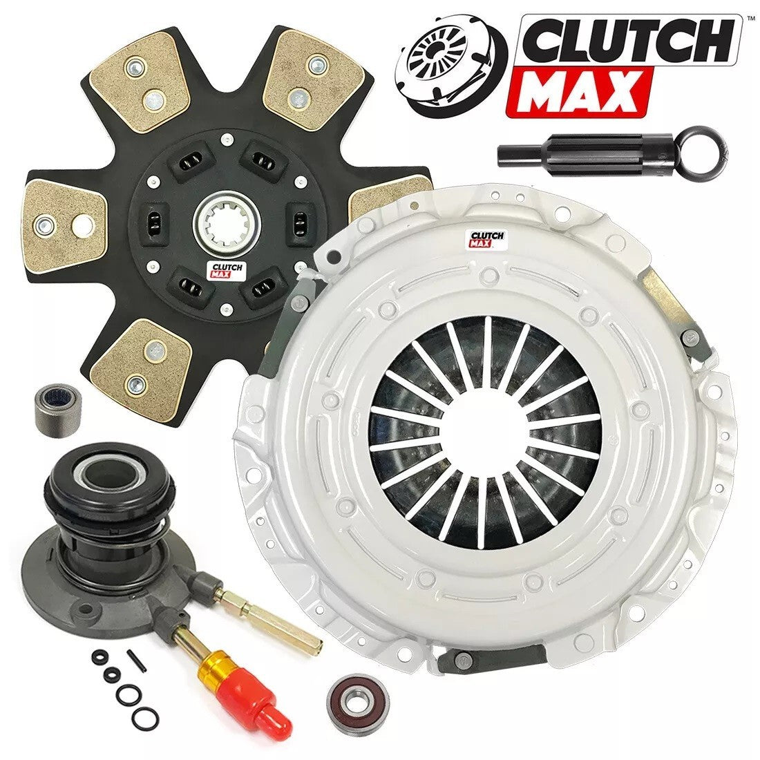 CLUTCHMAX STAGE 3 CLUTCH KIT WITH SLAVE CYLINDER BUNDLE SET [CM04153HDCWS-ST3]