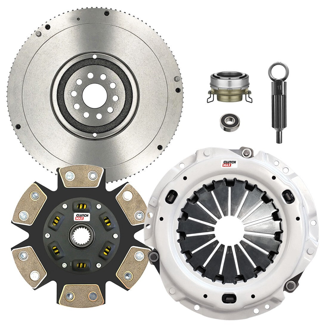 CLUTCHMAX STAGE 3 CLUTCH KIT & FLYWHEEL BUNDLE SET [CM16076HDCFW-ST3]