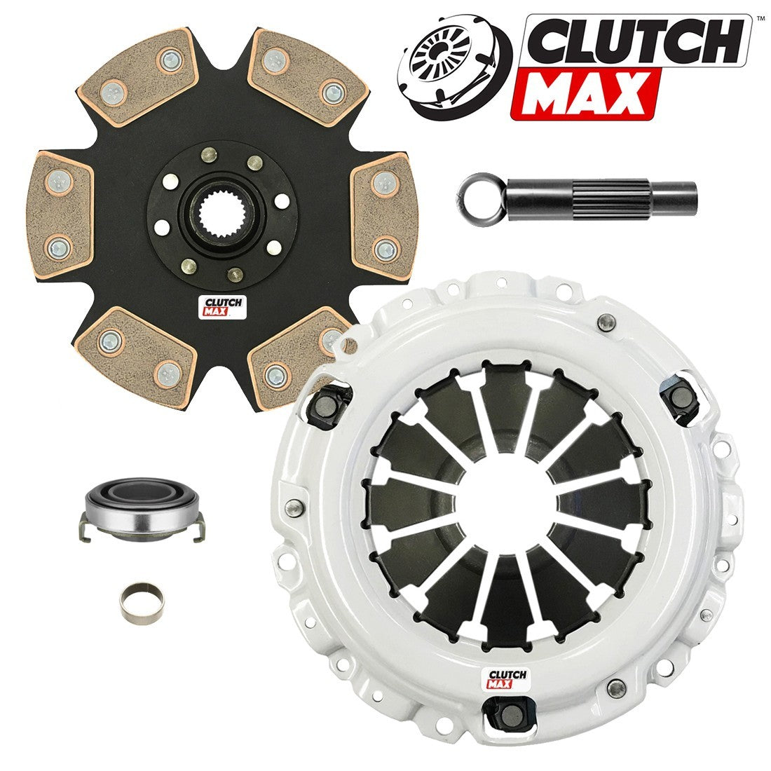CLUTCHMAX STAGE 4 CLUTCH KIT & PERFORMANCE CHROMOLY FLYWHEEL BUNDLE SET [CM08137HDDLSF-ST4]