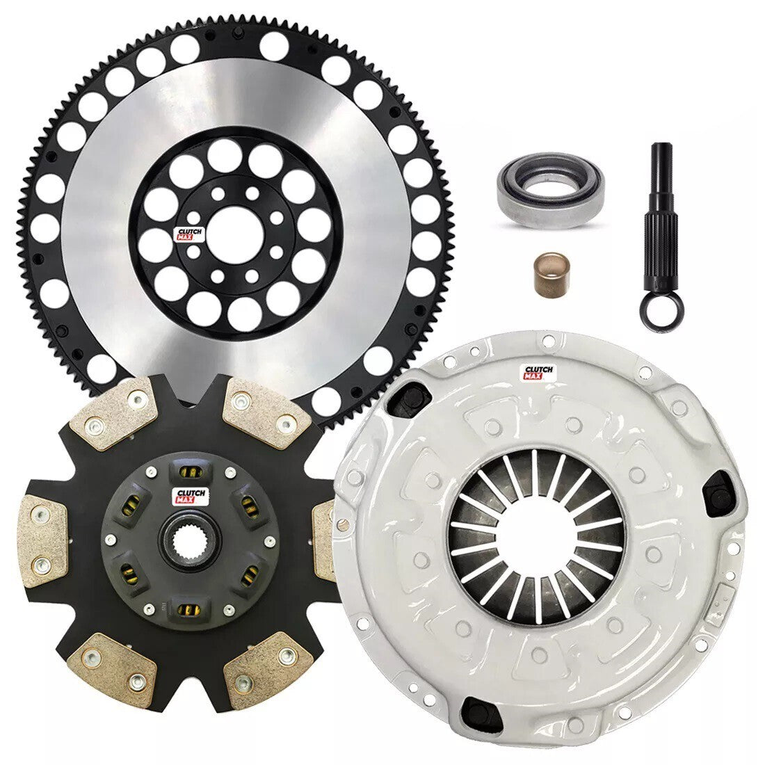 CLUTCHMAX STAGE 3 CLUTCH KIT & PERFORMANCE CHROMOLY FLYWHEEL BUNDLE SET [CM06046HDCLSF-ST3]