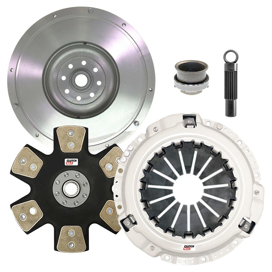 CLUTCHMAX STAGE 4 CLUTCH KIT & FLYWHEEL BUNDLE SET [CM16078HDDFW-ST4]