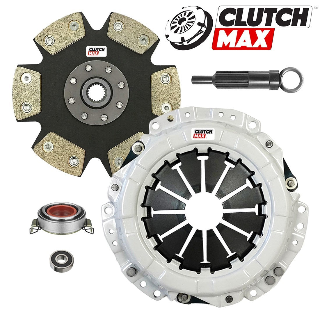 CLUTCHMAX STAGE 4 CLUTCH KIT & PERFORMANCE CHROMOLY FLYWHEEL BUNDLE SET [CM16480HDDLSF-ST4]