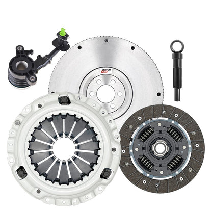 CLUTCHMAX OEM CLUTCH KIT & FLYWHEEL WITH SLAVE CYLINDER BUNDLE SET [CM06089HDWS-FW167974-CK]
