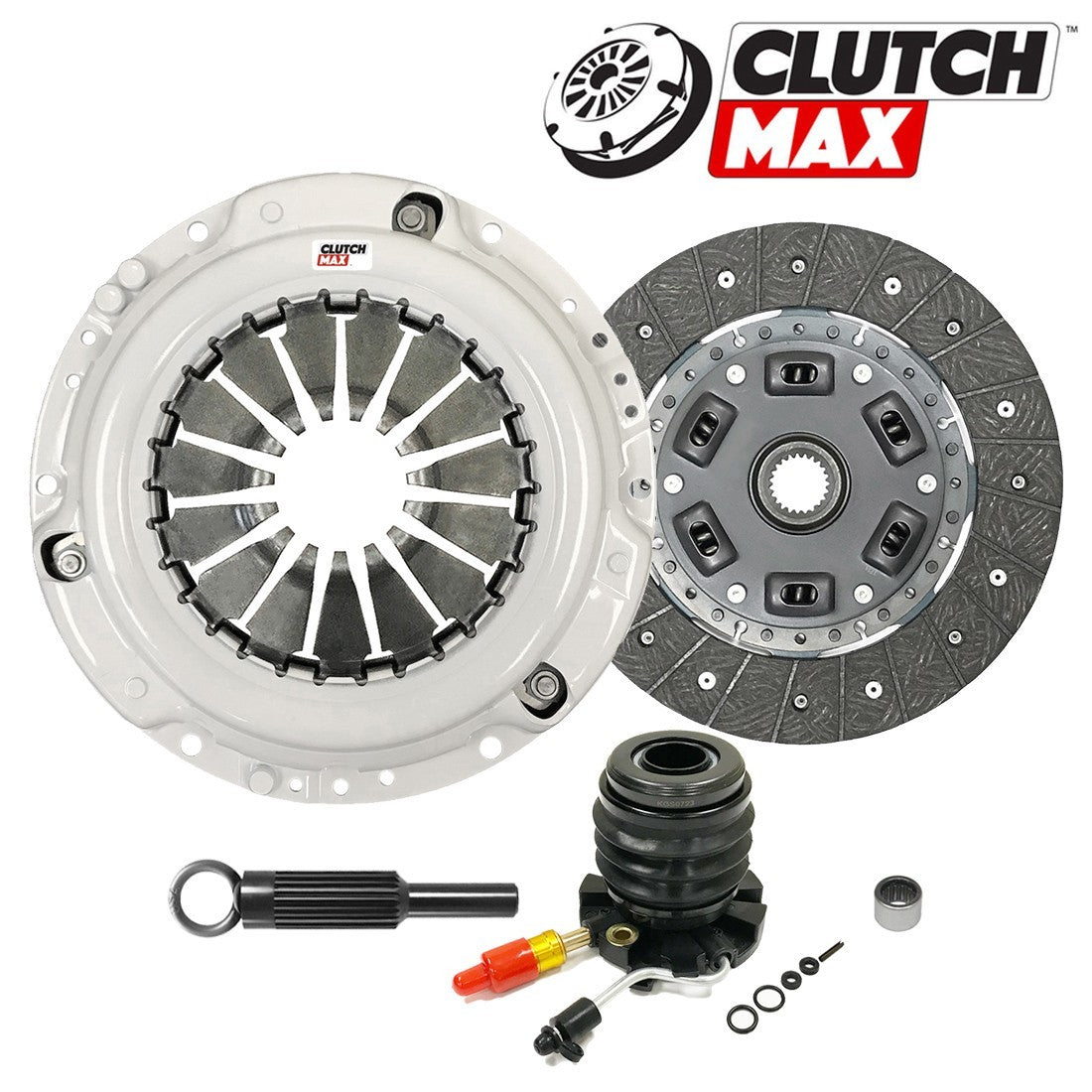 CLUTCHMAX OEM CLUTCH KIT WITH SLAVE CYLINDER BUNDLE SET [CM07141HDWS-CK]
