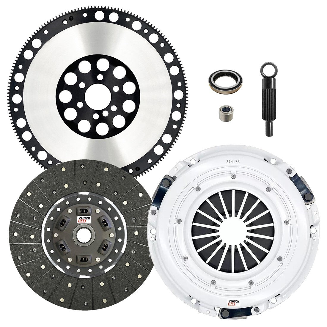 CLUTCHMAX STAGE 2 CLUTCH KIT & PERFORMANCE CHROMOLY FLYWHEEL BUNDLE SET [CM04222SBLSF-ST2R]