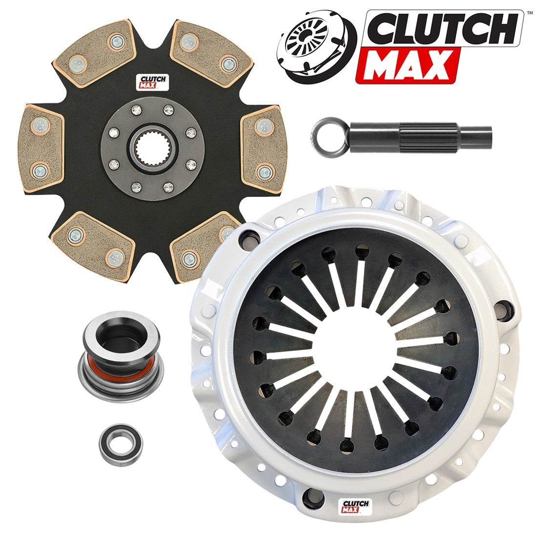 CLUTCHMAX STAGE 4 CLUTCH KIT & PERFORMANCE CHROMOLY FLYWHEEL BUNDLE SET [CM08023HDDLSF-ST4]