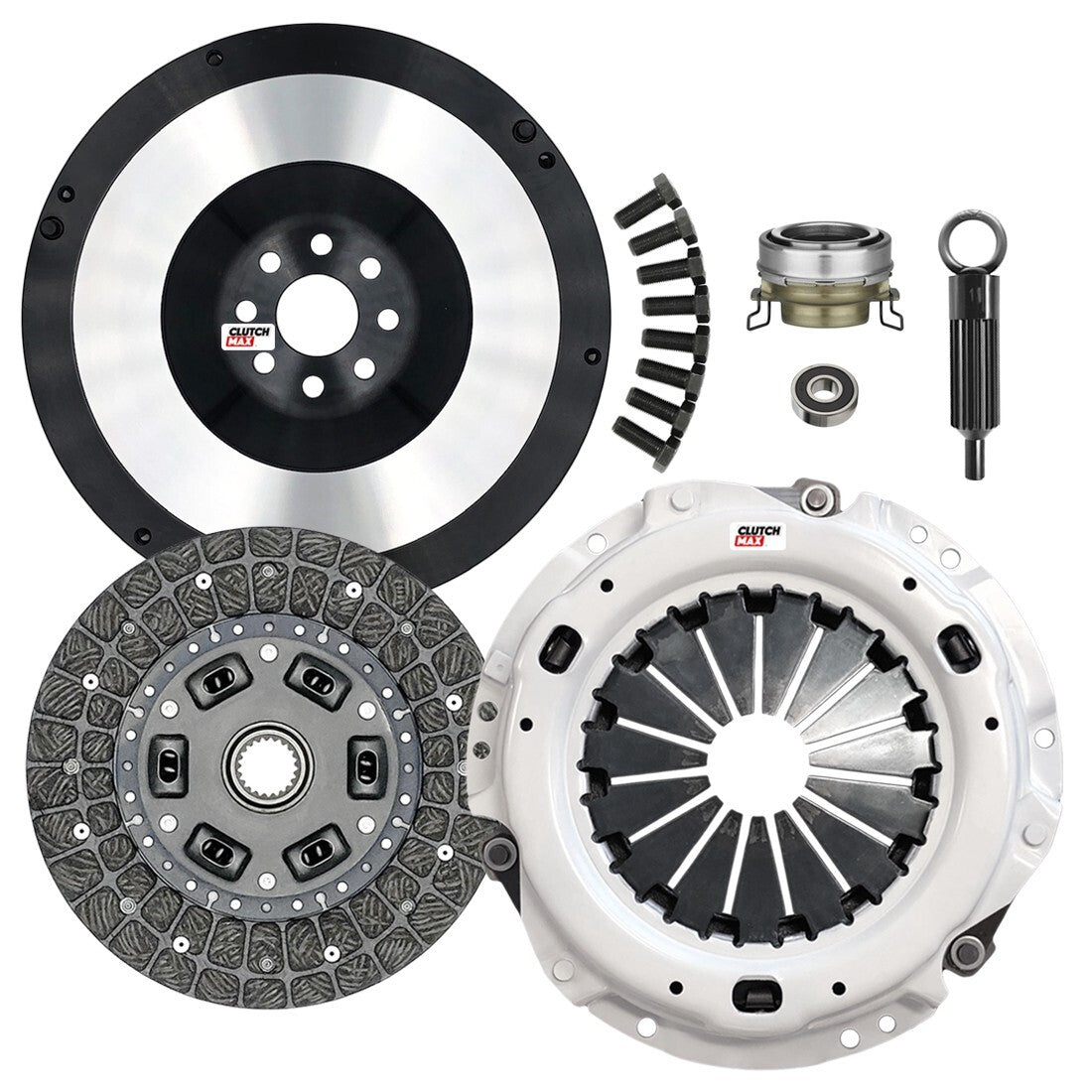 CLUTCHMAX STAGE 1 CLUTCH KIT & PERFORMANCE CHROMOLY FLYWHEEL BUNDLE SET [CM16095HDLSF-ST1]