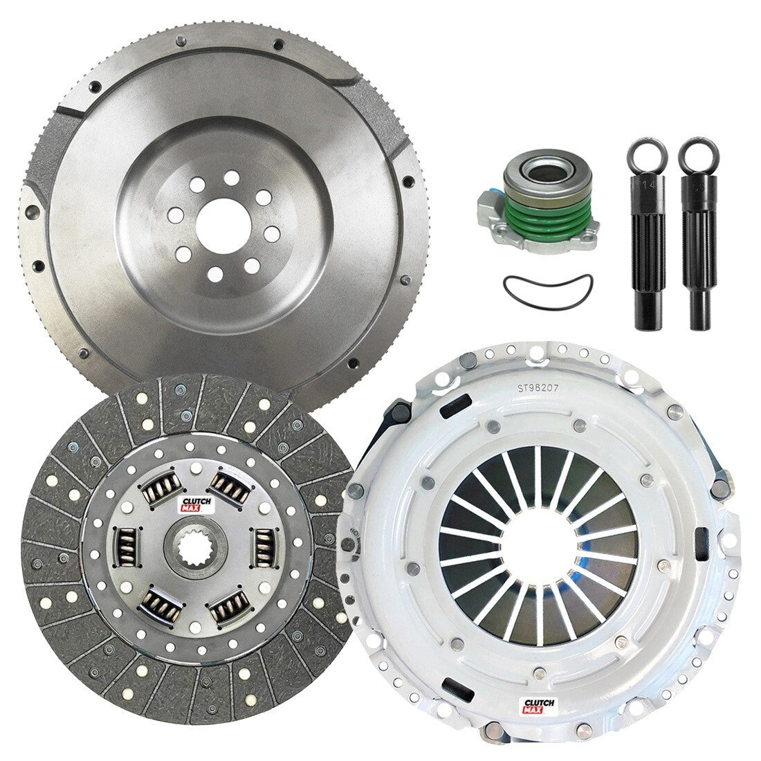 CLUTCHMAX STAGE 1 CLUTCH KIT & FLYWHEEL WITH SLAVE CYLINDER BUNDLE SET [CM04220HDWS-FW167587-ST1]